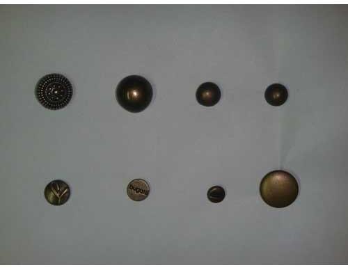 Polished Metal Rivet Buttons, for Jeans Use, Color : Black, Dark Grey, Grey, Silver
