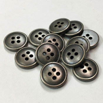 Plain Silver Metal Buttons, Packaging Type : Plastic Box