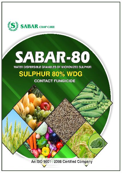 SABAR-80 Sulphur 80% WDG