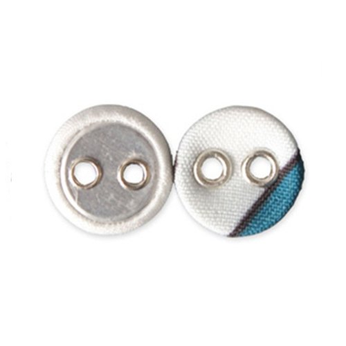 Metal Fabric Button