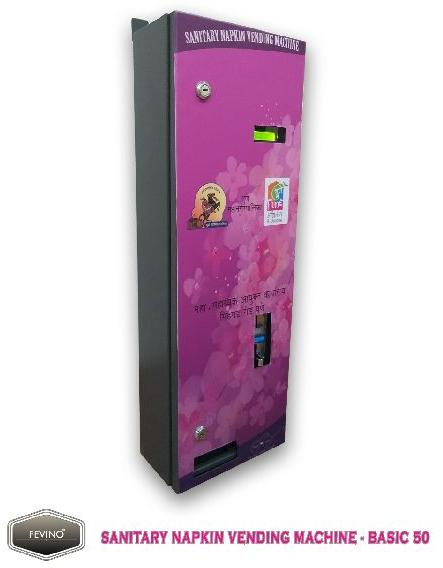 Fevino Sanitary Napkin Vending Machine, for Hospitals, Voltage : 10 Watt