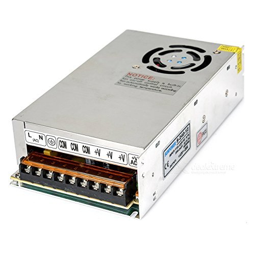 SMPS INDUSTRIAL/DOMESTIC POWER SUPPLY OUTPUT 24V 15A WITH FAN FOR CCTV 3D PRINTER DIY PROJECTS INPUT