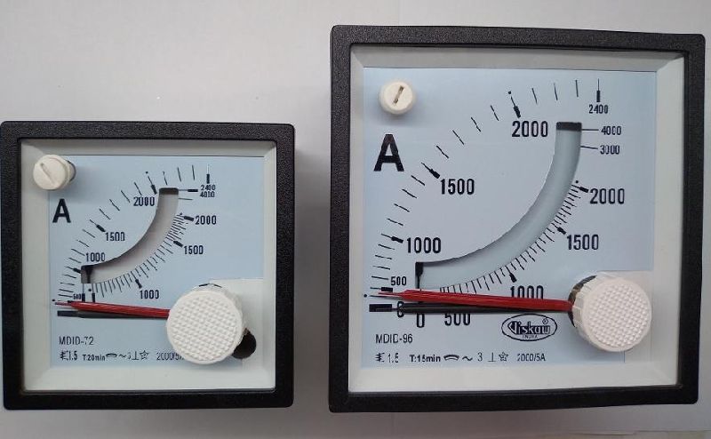 Analog AC Moving Iron Maximum Demand Meter