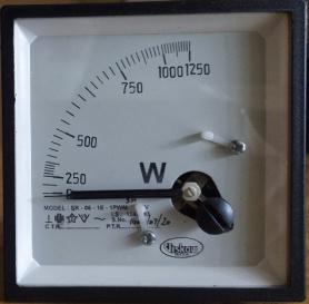 Dynamo Type Analog Power Meter, for Indsustrial Usage, Feature : Durable, Light Weight