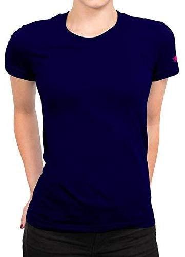 Plain Cotton Ladies Round Neck T-Shirt, Sleeve Style : Short Sleeve