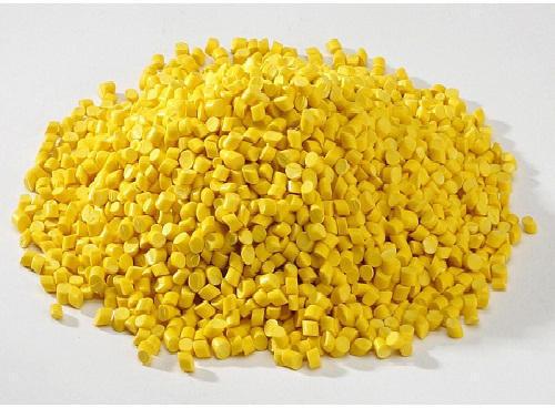 yellow pp granules