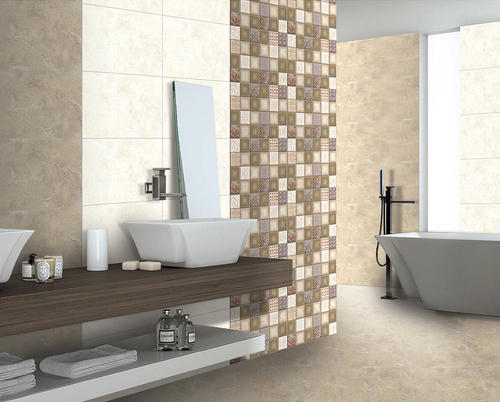 Polished Ceramic Glazed Wall Tiles, Packaging Type : Carton Box