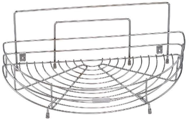 SRDT0025 Stainless Steel Corner Rack, Feature : Anti Corrosive, Eco-Friendly, High Quality