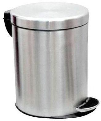 Round Pedal Metal Dustbin, for Waist Storage, Feature : Non Breakable