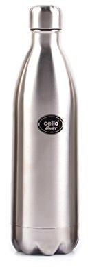 Cello Swift Steel Flask (Silver) (1000 ml)