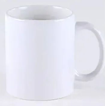 Polished Ceramic Plain Coffee Mug, Size : Standard
