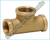 Brass Female Branch Tee, for Pneumatic Connections, Feature : Durable, Smooth Finish Robust Design