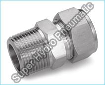 Compression Male Connector, Feature : Four Times Stronger, Superior Finish