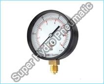 Mild Steel Pressure Gauge, Connection : Bottom Connection