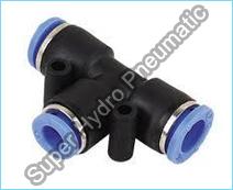 High Pressure Plastic Push Reducing Tee, for Water Fitting, Feature : Durable, Optimum Quality, Smooth Finish