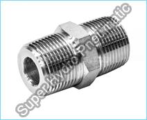 Polished Stainless Steel Hex Nipple, for Pipe Fittings, Feature : Fine Finished, Light Weight, Superior Quality