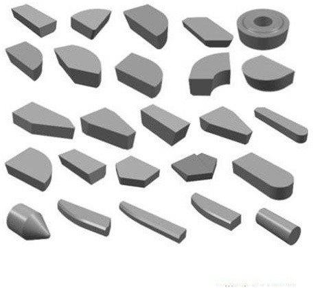 Brazing Carbide Tips, Color : Silver