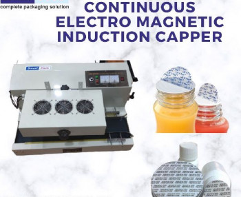 Continuous Electro Magnetic Capper Induction sealing machine