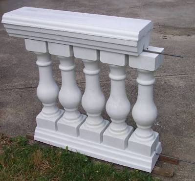 Solid Cement Baluster Pillar, for Construction Use, Feature : Fine Finished