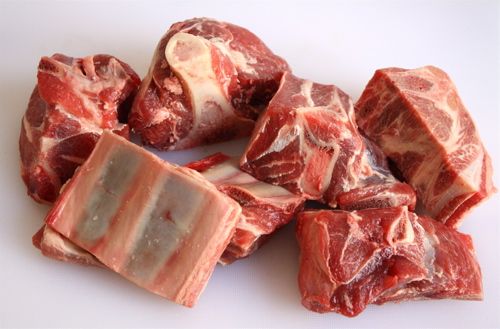 Halal goat meat