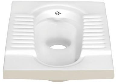 Ceramic Polished City Pan Toilet Seat, Color : White