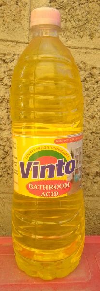 Vinto Liquid Bathroom Cleaner, Packaging Type : Plastic Bottle