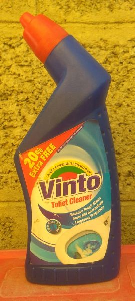 Vinto Liquid Toilet Cleaner, Packaging Type : Plastic Bottle