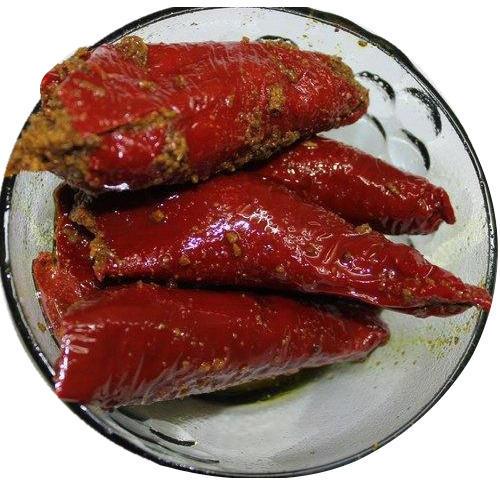 Red Chilli Pickle, for Home, Hotel, Restaurant, Feature : Hygienically Packed