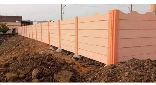 8 Feet RCC Readymade Compound Wall, for Construction, Pattern : Plain