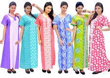 Cotton Ladies Printed Nighty, Technics : Machine Made