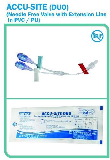 Duo Needle Free Valve Extension Line