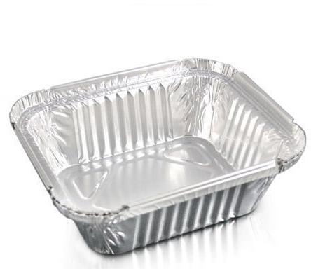 Generic Square Aluminium Aluminum Foil Containers, for Packaging Food, Feature : Good Quality