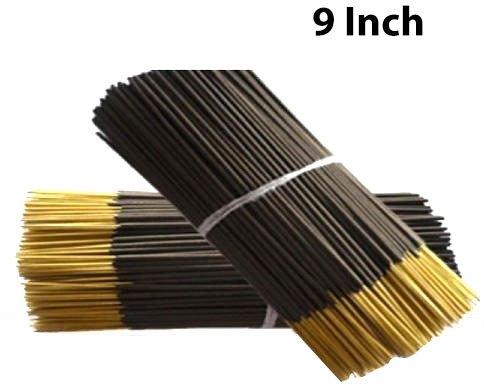 9 Inch Raw Agarbatti Sticks, for Aromatic, Church, Home, Packaging Type : Paper Box, Plastic Packet