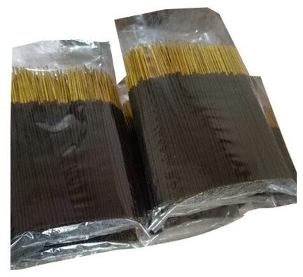 Param Enterprise Black Raw Incense Sticks, Length : 8 inch