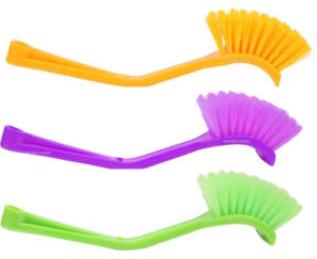 Plastic Toilet Cleaning Brush, Bristle Style : Double Sided