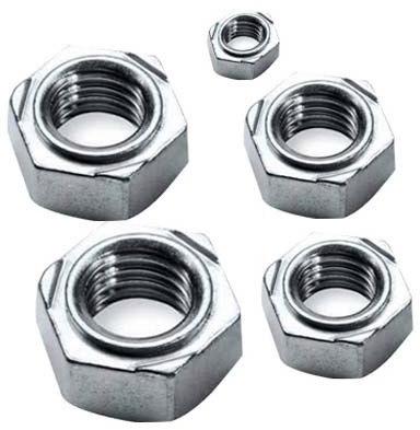 Stainless Steel Weld Nuts, Color : Silver