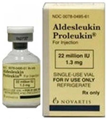 Aldesleukin (IL-2, Proleukin or interleukin 2)