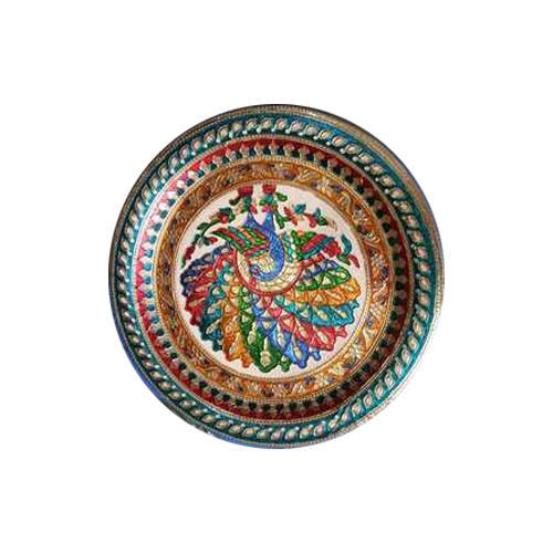 Round Printed Dry Fruit Tray