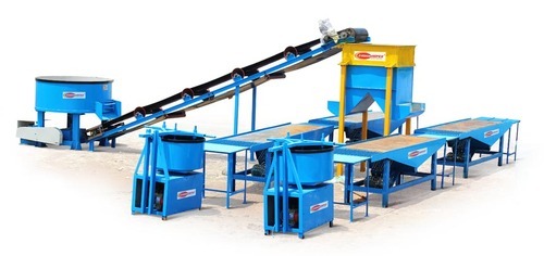 Vibro Forming Paver Tiles Making Machine, Power : 2 Hp per Table
