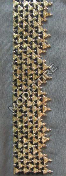 Cotton Trimming hand embroidery Laces, Length : 12inch, 18inch, 24inch