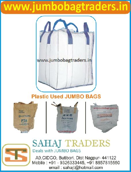 PP Jumbo Bags, for Packaging, Repacking, Capacity : One Ton at Rs 170 ...