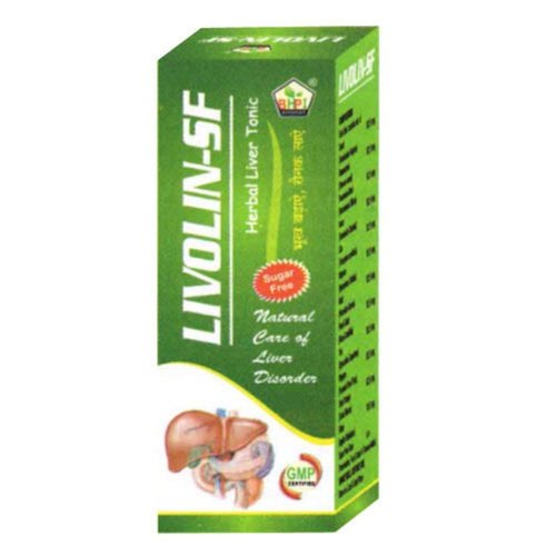 Livolin SF Herbal Liver Tonic, Certification : GMP