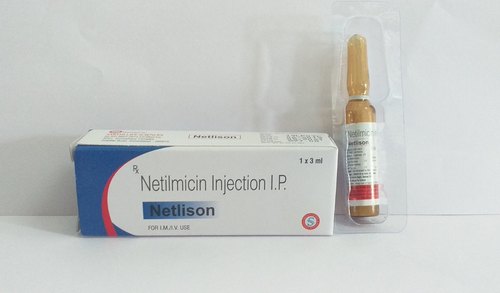 NETLISON Netilmicin 300mg, Packaging Size : 1X3ML