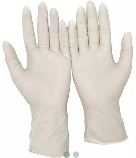 Latex examination gloves, for Medical Use, Length : 10-15 Inches