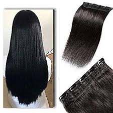 CLIP ON STRAIGHT 5 CLIP IN HAIR EXTENTION
