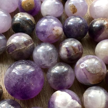 Polished Amethyst Ball, for Astrology, Decoration Use, Jewellery, Color : Black