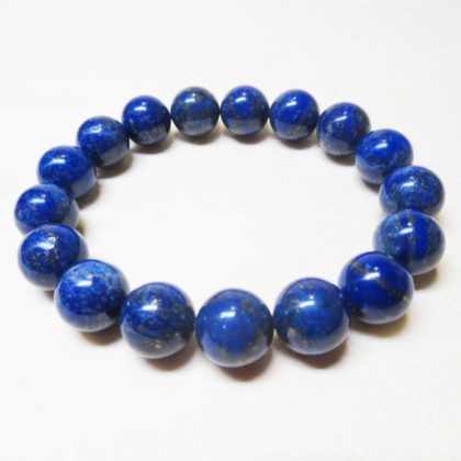 Polished Lapis lazuli Gemstone Bracelet, Feature : Shiny Looks