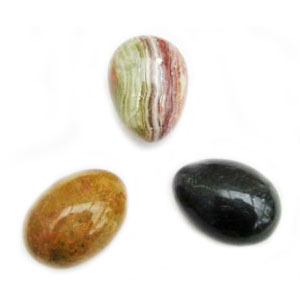 Onyx Agate Eggs, Feature : Nice Finishing