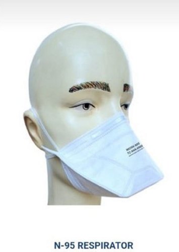 YNM Safety Non Woven N95 Face Mask, Color : White