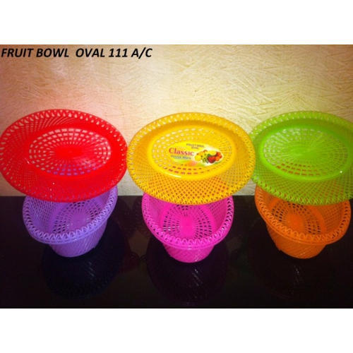 Oval Plastic Fruit Basket